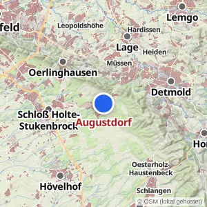 Kartenvorschau Augustdorf
