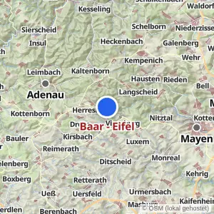 Kartenvorschau Baar - Eifel