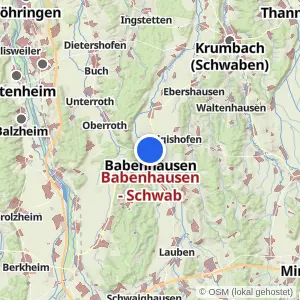 Kartenvorschau Babenhausen - Schwab