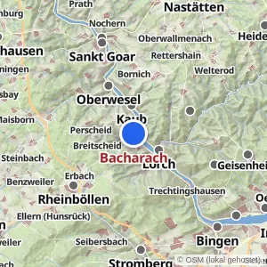 Kartenvorschau Bacharach