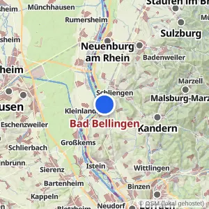 Kartenvorschau Bad Bellingen