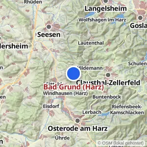 Kartenvorschau Bad Grund (Harz)