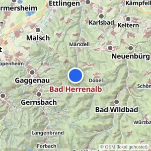 Kartenvorschau Bad Herrenalb
