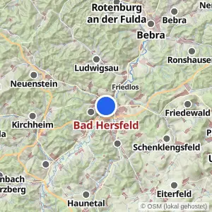 Kartenvorschau Bad Hersfeld