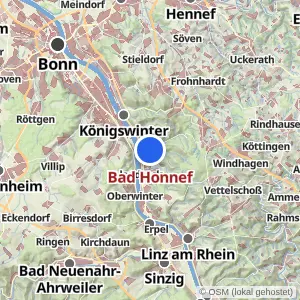 Kartenvorschau Bad Honnef