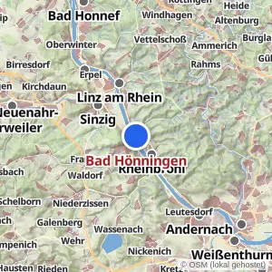 Kartenvorschau Bad Hönningen