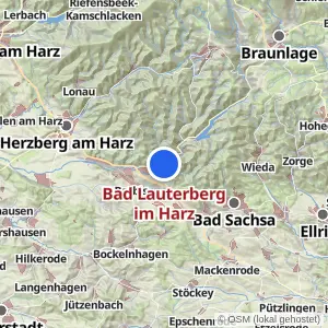 Kartenvorschau Bad Lauterberg im Harz