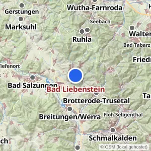 Kartenvorschau Bad Liebenstein