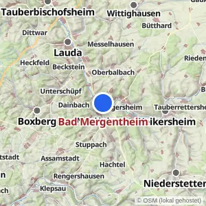 Kartenvorschau Bad Mergentheim
