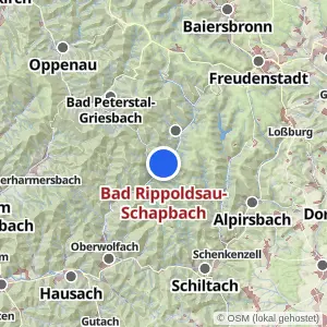 Kartenvorschau Bad Rippoldsau-Schapbach