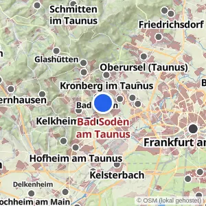 Kartenvorschau Bad Soden am Taunus