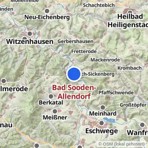 Kartenvorschau Bad Sooden-Allendorf