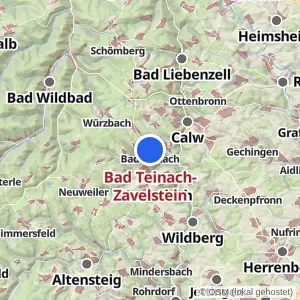 Kartenvorschau Bad Teinach-Zavelstein