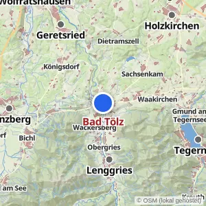 Kartenvorschau Bad Tölz