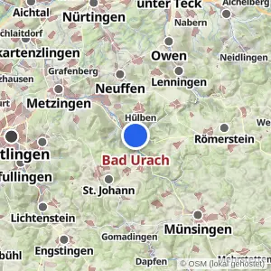 Kartenvorschau Bad Urach