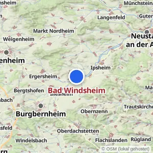 Kartenvorschau Bad Windsheim