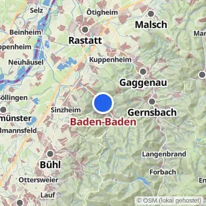 Kartenvorschau Baden-Baden