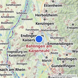 Kartenvorschau Bahlingen am Kaiserstuhl