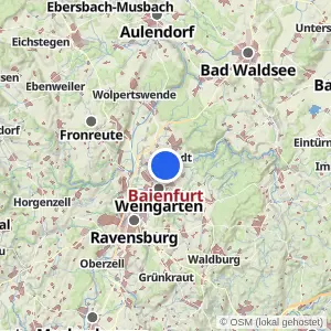 Kartenvorschau Baienfurt