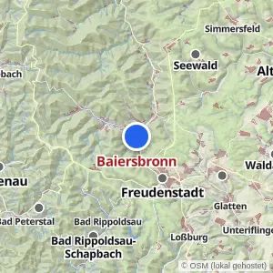 Kartenvorschau Baiersbronn