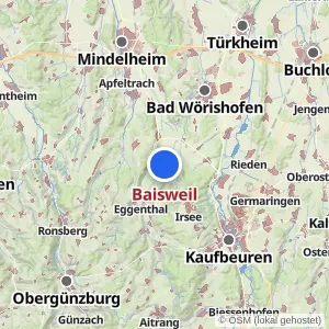 Kartenvorschau Baisweil