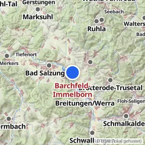 Kartenvorschau Barchfeld-Immelborn