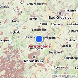 Kartenvorschau Bargteheide