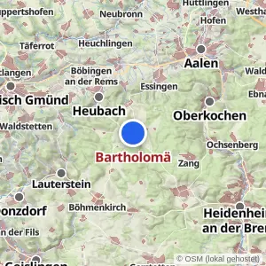 Kartenvorschau Bartholomä