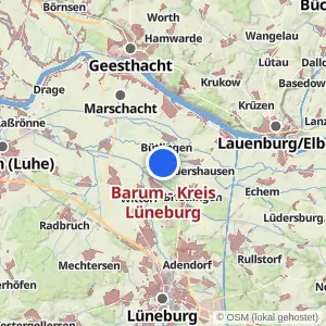 Kartenvorschau Barum - Kreis Lüneburg