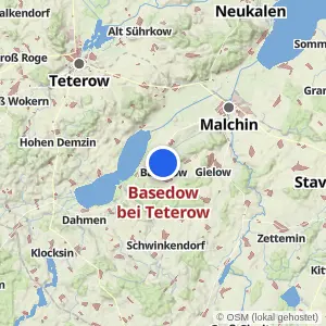 Kartenvorschau Basedow bei Teterow