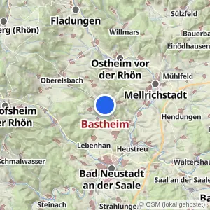 Kartenvorschau Bastheim