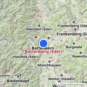 Kartenvorschau Battenberg (Eder)