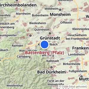 Kartenvorschau Battenberg (Pfalz)