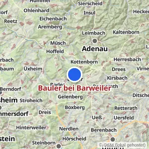 Kartenvorschau Bauler bei Barweiler