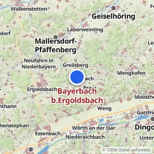 Kartenvorschau Bayerbach b.Ergoldsbach