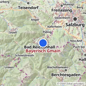 Kartenvorschau Bayerisch Gmain
