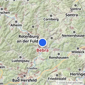 Kartenvorschau Bebra