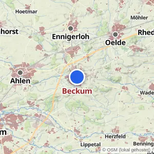 Kartenvorschau Beckum
