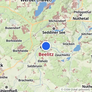 Kartenvorschau Beelitz