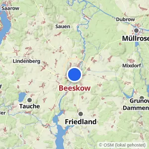 Kartenvorschau Beeskow