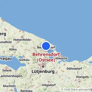 Kartenvorschau Behrensdorf (Ostsee)