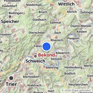 Kartenvorschau Bekond