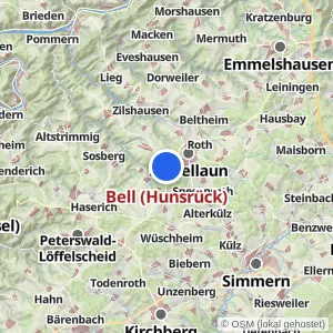 Kartenvorschau Bell (Hunsrück)