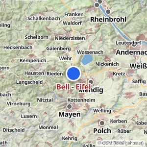 Kartenvorschau Bell - Eifel