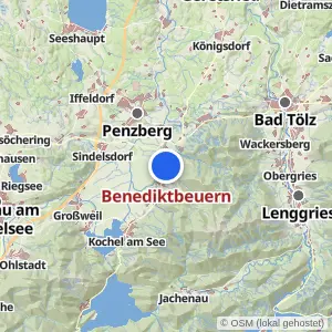 Kartenvorschau Benediktbeuern