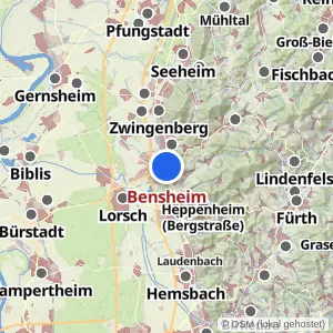 Kartenvorschau Bensheim