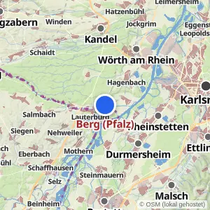 Kartenvorschau Berg (Pfalz)