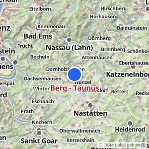 Kartenvorschau Berg - Taunus