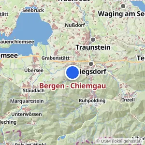 Kartenvorschau Bergen - Chiemgau