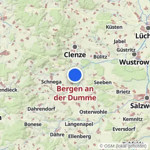 Kartenvorschau Bergen an der Dumme